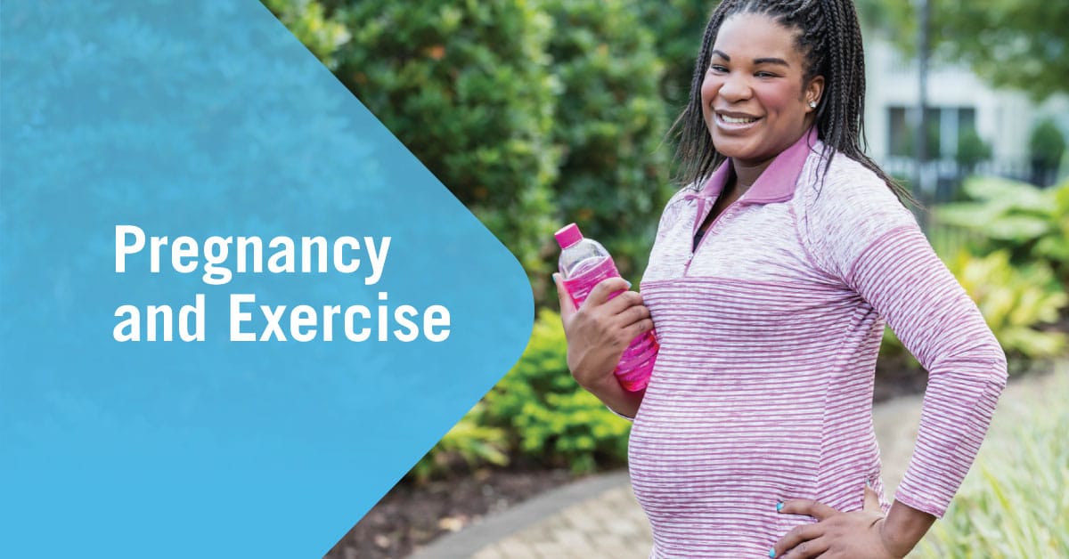Click the image to learn more about Exercise and pregnancy