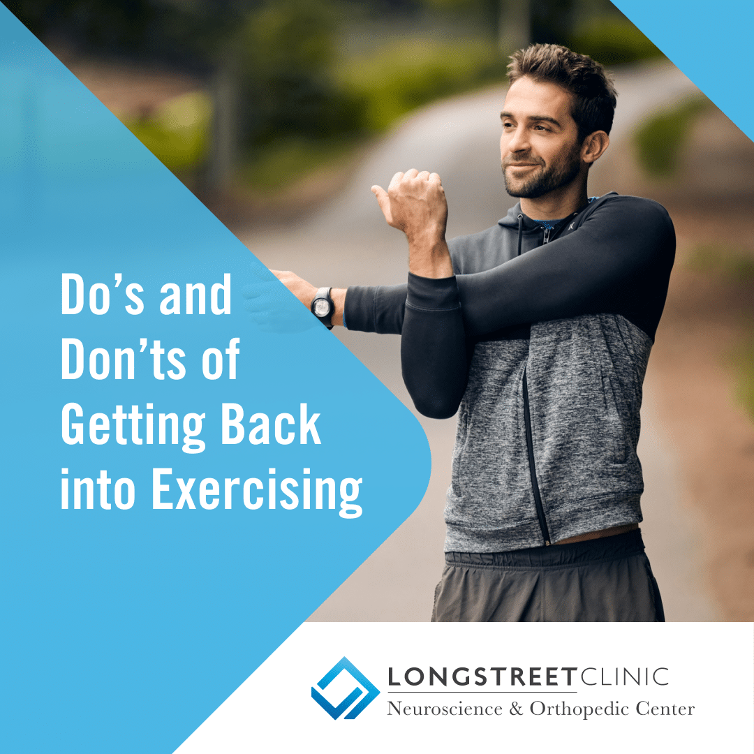 Click the image to learn more about Do’s and Don’ts of Getting Back into Exercising