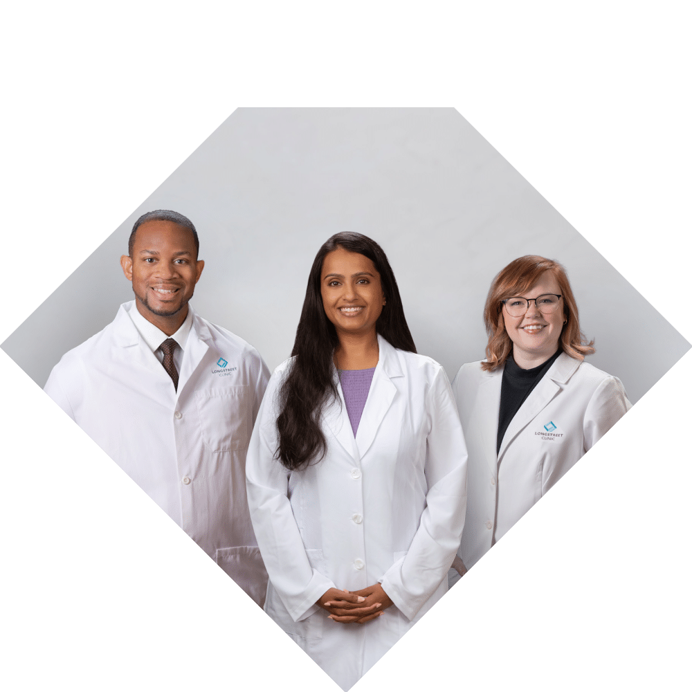 Longstreet Clinic welcomes three new physicians Background Image